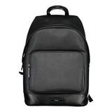 Calvin Klein Black Polyester Men Backpack