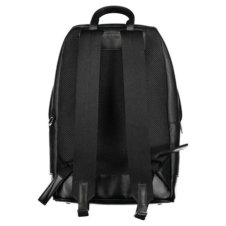 Calvin Klein Black Polyester Men Backpack