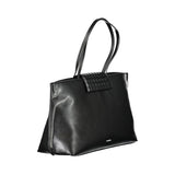 Calvin Klein Black Polyester Women Handbag
