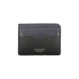 Tommy Hilfiger Black Leather Men Wallet