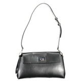 Calvin Klein Nero Polyurethane Women Shoulder Bag