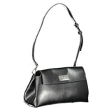 Calvin Klein Nero Polyurethane Women Shoulder Bag