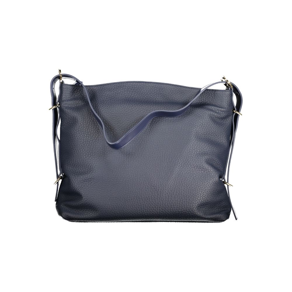 Mario Valentino Blu Polyurethane Women Handbag