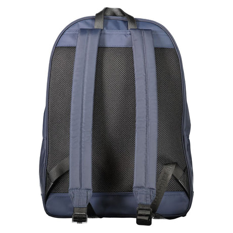 Tommy Hilfiger Blue Polyester Men Backpack