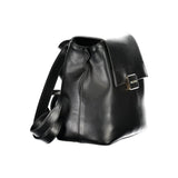 Mario Valentino Black Polyurethane Women Backpack