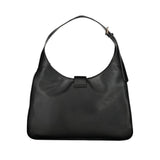 Mario Valentino Black Polyurethane Women Handbag