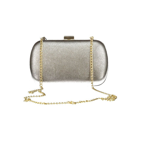 Mario Valentino Silver Polyurethane Women's Bag