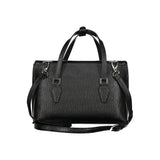 Mario Valentino Black Polyurethane Women Handbag