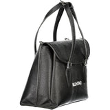 Mario Valentino Black Polyurethane Women Handbag