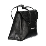 Mario Valentino Black Polyurethane Women Handbag