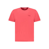 Pepe Jeans Rosso Cotton Men T-Shirt