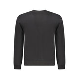 Guess Jeans Black Cotton Men Sweatshirt