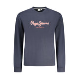Pepe Jeans Blue Cotton Men's Sweatshirt