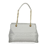 Mario Valentino Grigio Polyurethane Women Handbag
