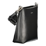 Calvin Klein Black Polyester Woman Shoulder Bag