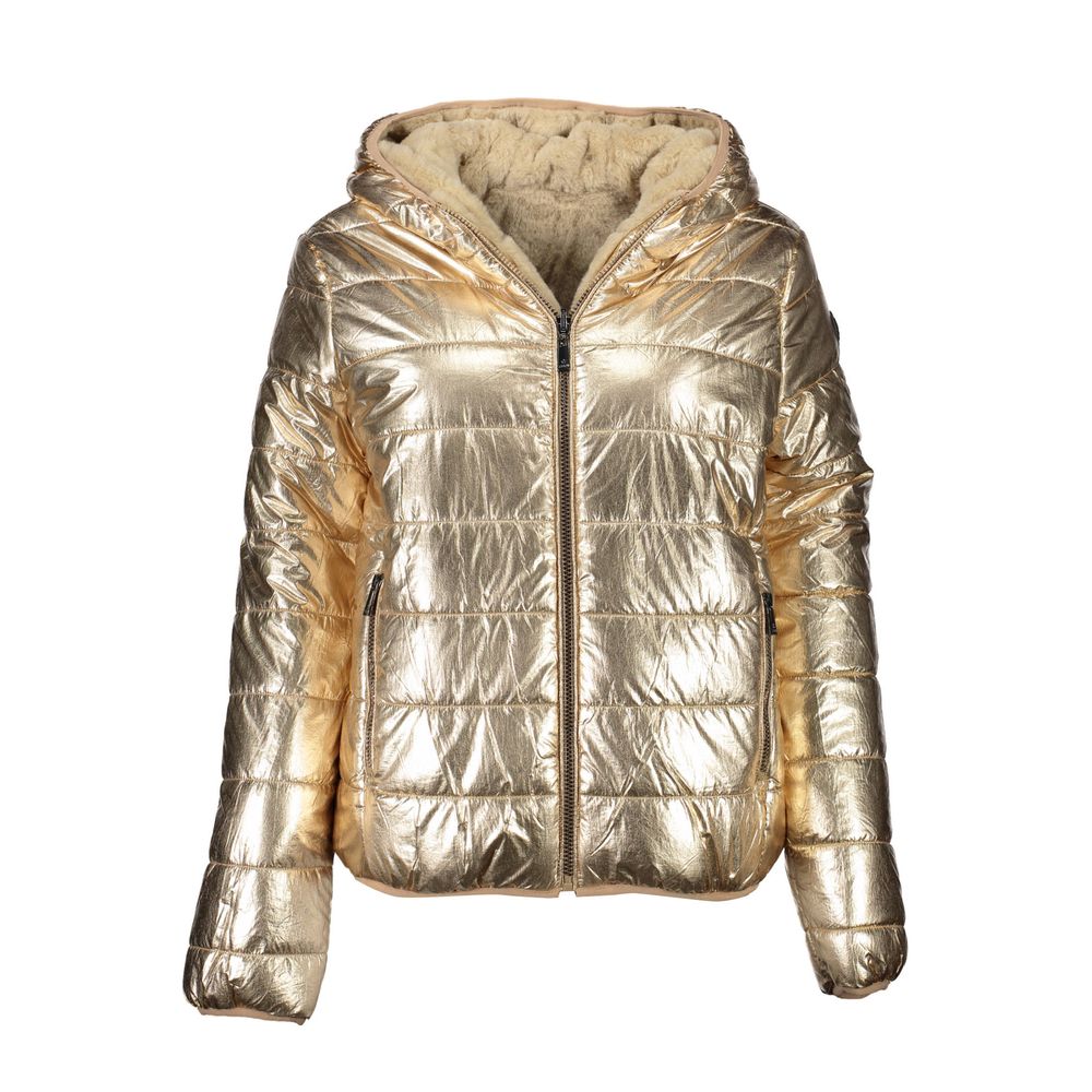 U.S. POLO ASSN. Gold Nylon Women's Jacket