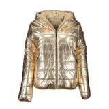 U.S. POLO ASSN. Gold Nylon Women's Jacket