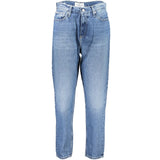 Calvin Klein Azzurro Cotton Women's Jean