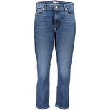 Tommy Hilfiger Blue Cotton Women Jeans