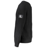 Calvin Klein Nero Wool Mens Sweater
