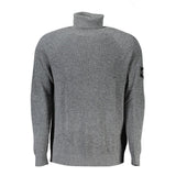 Calvin Klein Grigio Wool Mens Sweater