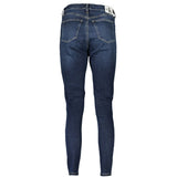 Calvin Klein Blu Cotton Womens Jeans