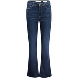 Guess Jeans Blu Recycled Cotton Women Jeans