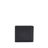 Valentino Garavani Black Calf Leather Bos Taurus Wallet
