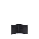 Valentino Garavani Black Calf Leather Bos Taurus Wallet