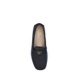 Valentino Garavani Black Rubber Slip-On Loafers