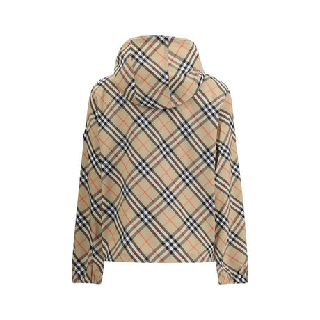 Burberry Beige Polyester Shell Jacket