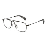 Yohji Yamamoto Gray Metal Glasses (Frames)