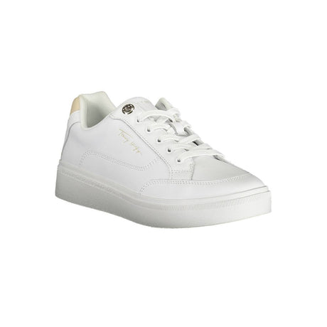 Tommy Hilfiger White Leather Women Sneaker