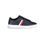 Tommy Hilfiger Blue Leather Men Sneaker