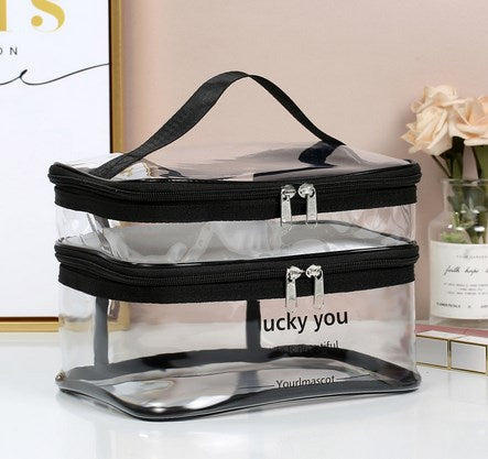 Large Capacity Waterproof Travel Cosmetic Bag for Women