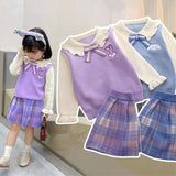 Trendy Cute Girl's Casual Fashion Suit