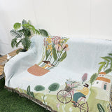 Bohemian Outdoor Camping Blanket and Picnic Mat