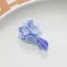 Crystal Water Drop Flower Beaded Hair Clip Accessories