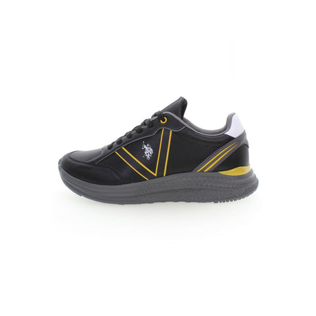 U.S. POLO ASSN. Black Polyester Men's Sneaker