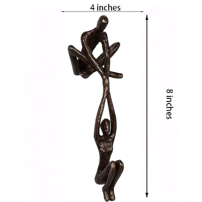 Dancing Couple Figurine Sculpture for Home Decor