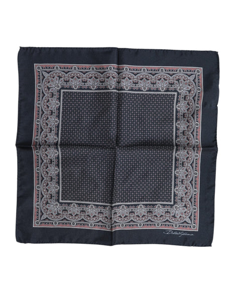 Dolce & Gabbana Multicolor Fantasy Silk Square Foulard Scarf