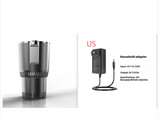 2 In1 Car Heating Cooling Cup 12V Smart Car Cup Holder Digital Temperature Display Drink Cup Warmer Cooler Mini Car Refrigerator