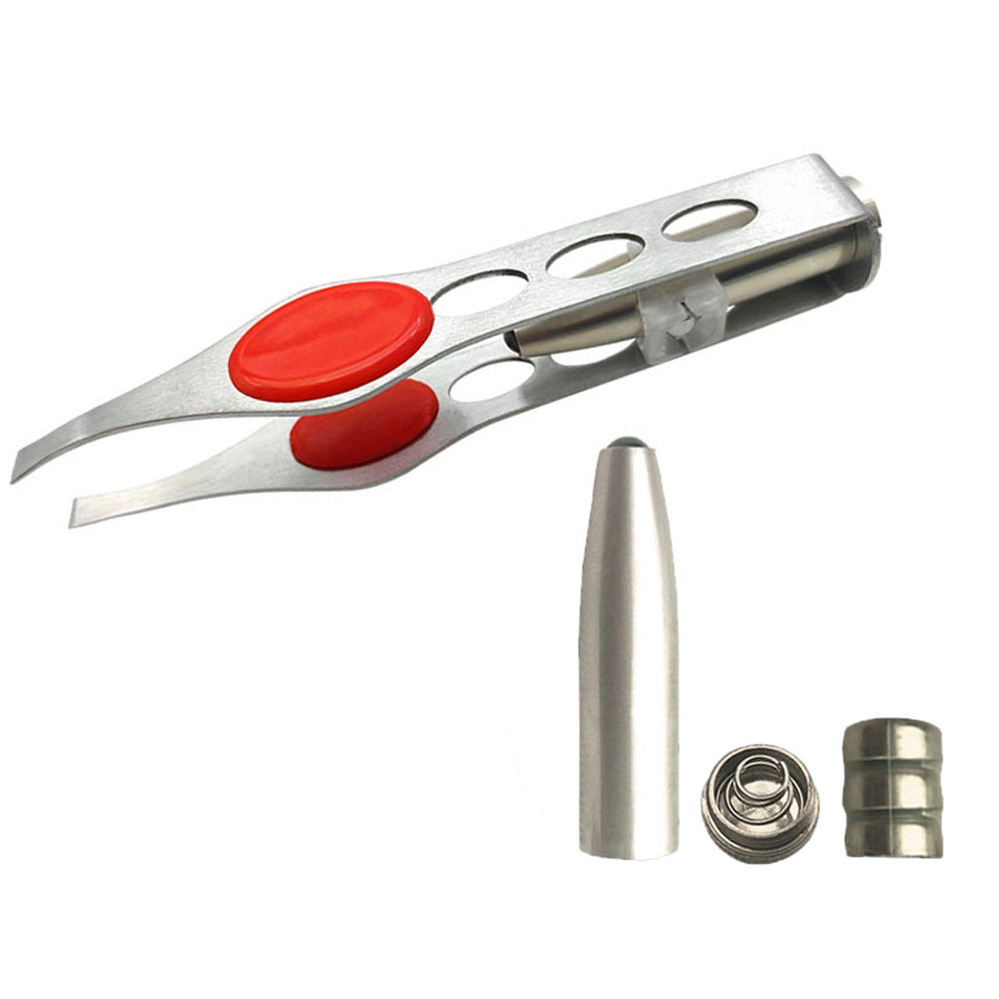 LED Eyebrow Tweezers with Stainless Steel Beauty Tool