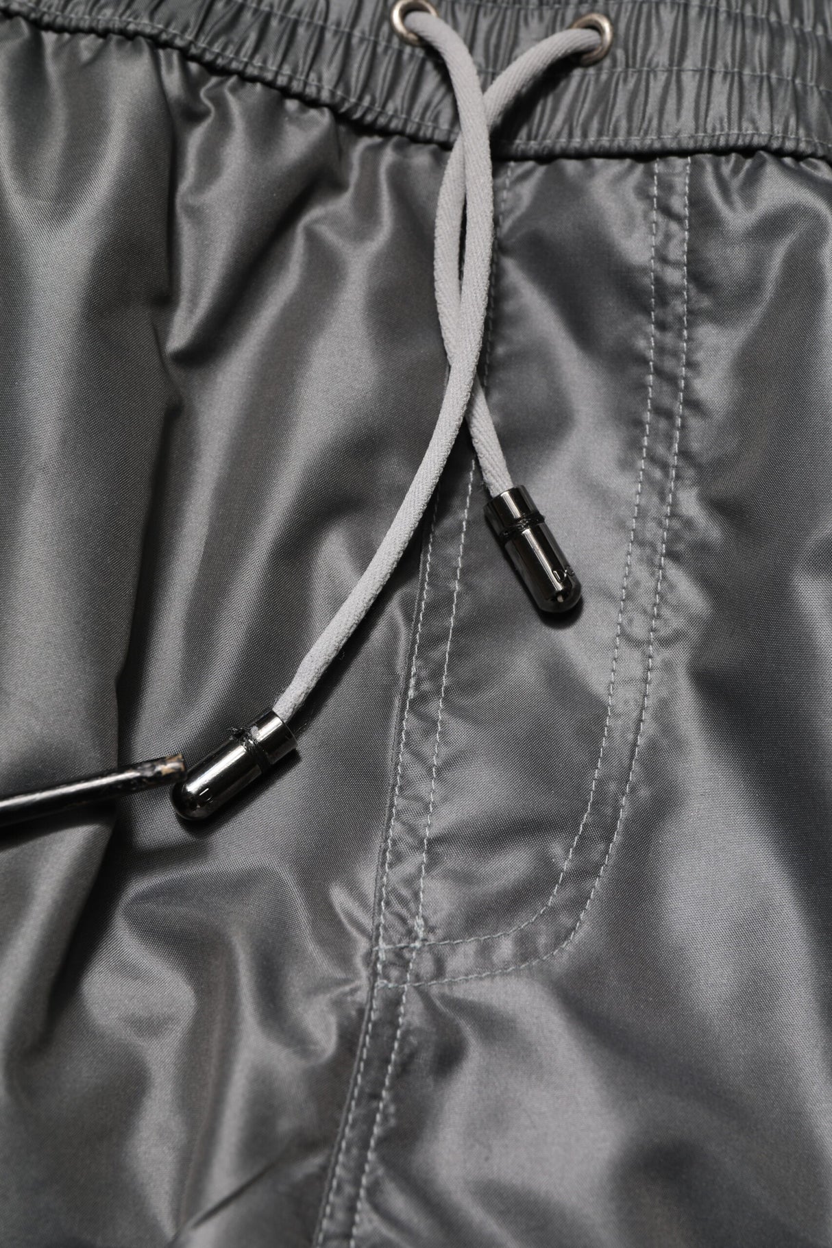 Dolce & Gabbana Gray Polyester Mid Waist Casual Bermuda Shorts