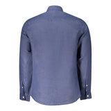 North Sails Blu Linen Men Shirt
