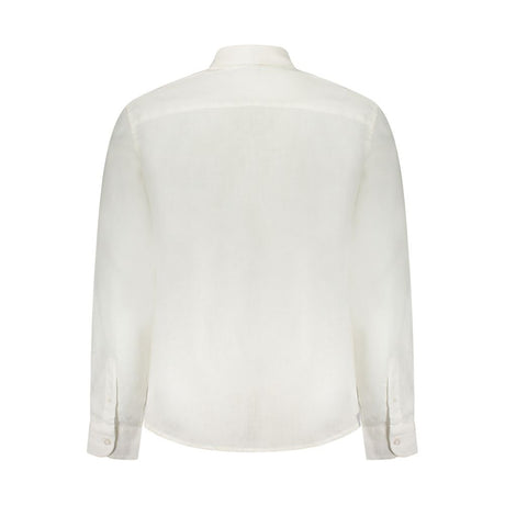 North Sails Bianco Linen Mens Shirt