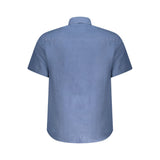 North Sails Blu Linen Men's Shirt