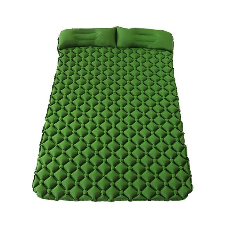 Inflatable Double Camping Mattress with Built-in Pump