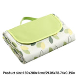 Washable Camping Picnic Mat - Foldable Outdoor Blanket