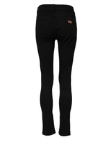 Dolce & Gabbana Black Skinny Cotton Mid Waisted Denim Jeans
